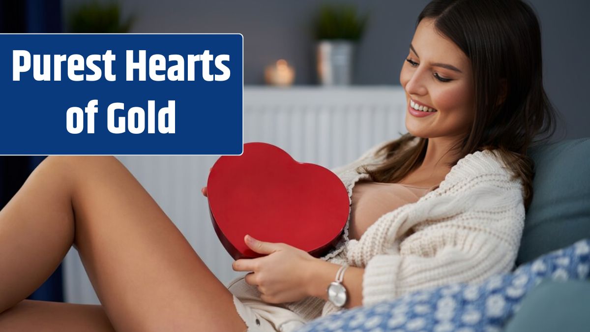 Adult woman holding heart at home, Valentine concept.